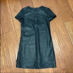 Zara Leather Dress